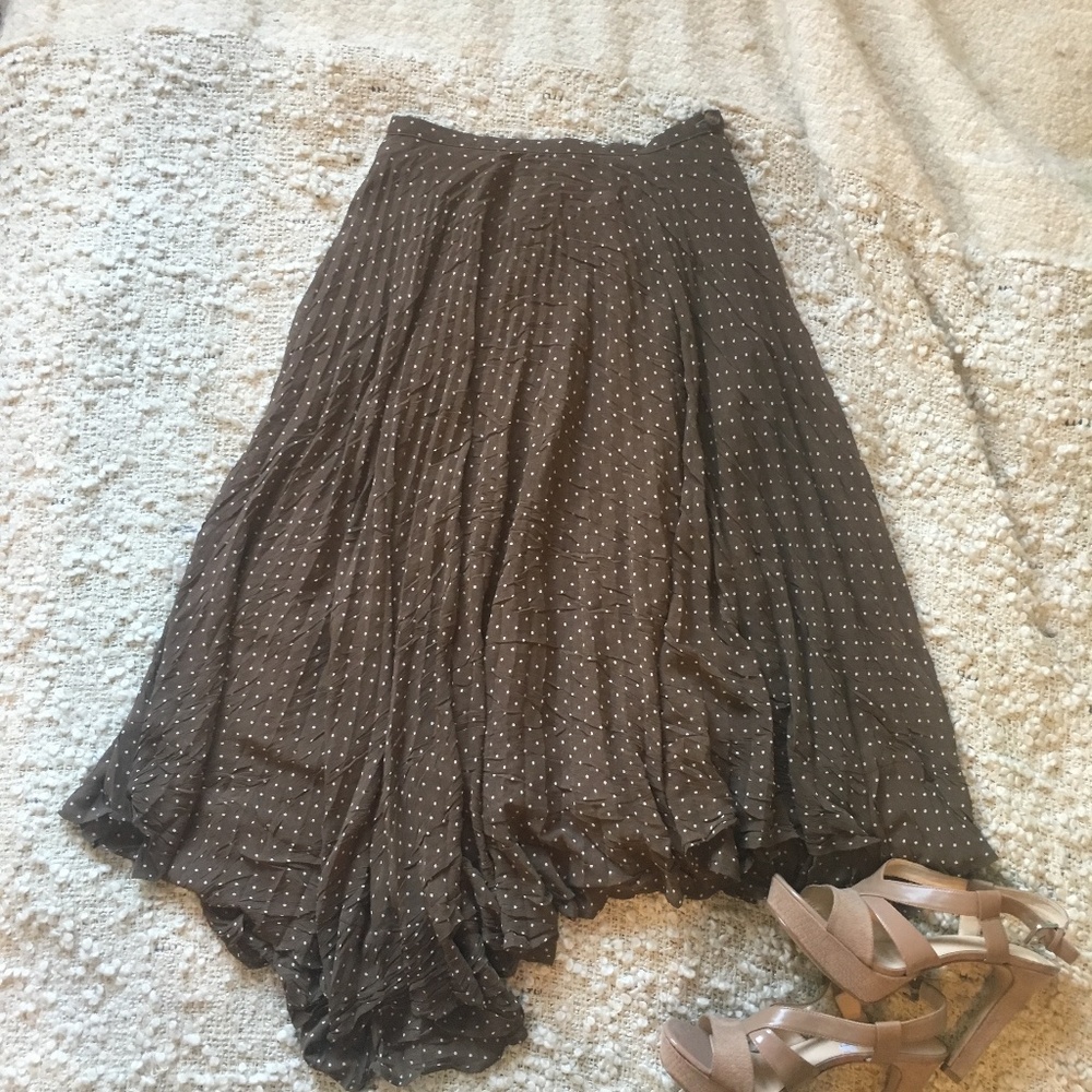 CLOSET CLEAROUT Olivier Strelli Polka Dot Skirt S - Picture 1 of 6
